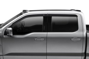 Ford F-150 Window Vents - Husky Liners - Low Profile - Smoke - `15-`24